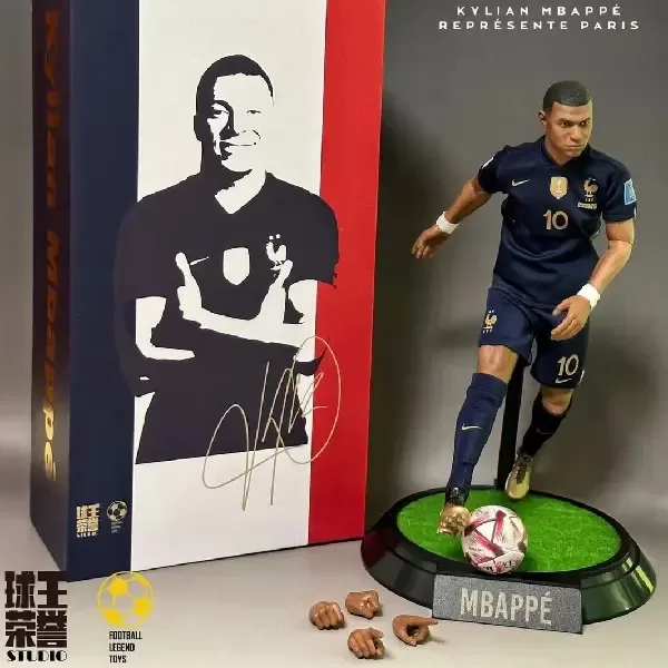 JIUYOU姆巴佩皇家马德里2026赛季银河战舰领航者1:6限量版手办雕像